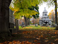 Erie Cemetary in the Fall